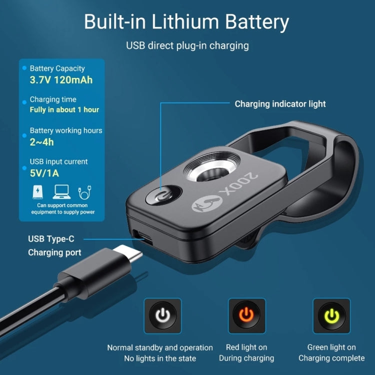 APEXEL APL-MS002BK 200X高清通用便攜式手機顯微鏡附LED燈，APL-MS002BK