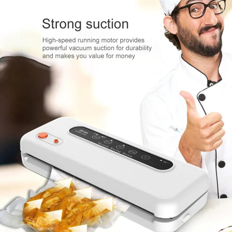 家用商用食品真空塑料包裝封口機封口機，歐規插頭，食品級歐規插頭（黑色），食品級歐規插頭（白色）