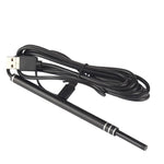 i96 3 合 1 USB 耳鏡檢查高清 0.3MP 攝像頭視覺耳勺，適用於 OTG 安卓手機、PC 和 MacBook，1.85 米長線，3 合 1 黑色 0.3MP