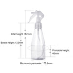 塑膠噴霧瓶 防漏帶觸發噴頭，200ml，200ml