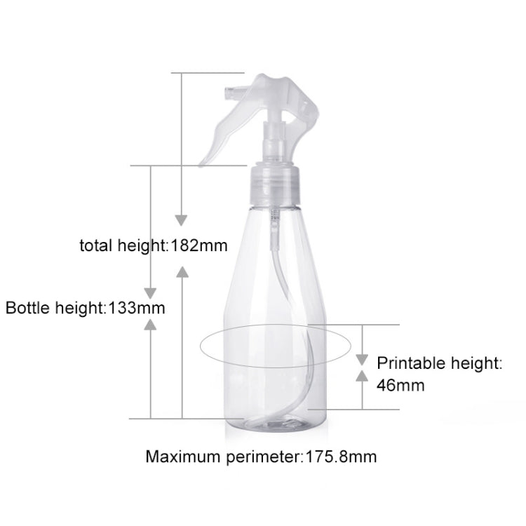 塑膠噴霧瓶 防漏帶觸發噴頭，200ml，200ml