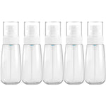 5 個旅行塑膠瓶防漏便攜旅行配件小瓶容器，100ml，100ml
