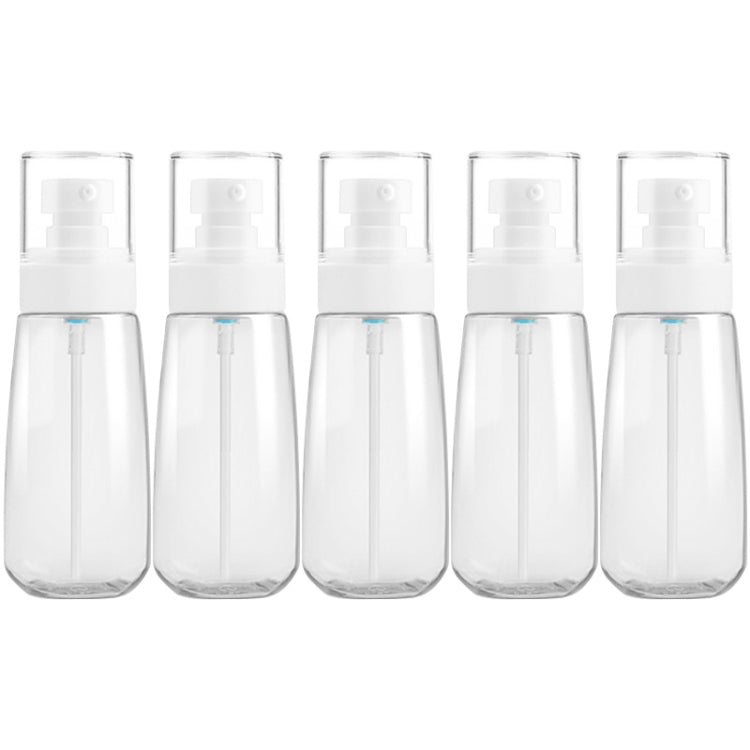 5 個旅行塑膠瓶防漏便攜旅行配件小瓶容器，100ml，100ml