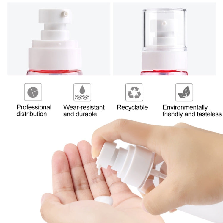5 個旅行塑膠瓶防漏便攜旅行配件小瓶容器，100ml，100ml