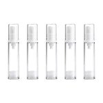 5 件便攜無氣真空泵瓶 細霧香水噴霧瓶，10ml，10ml