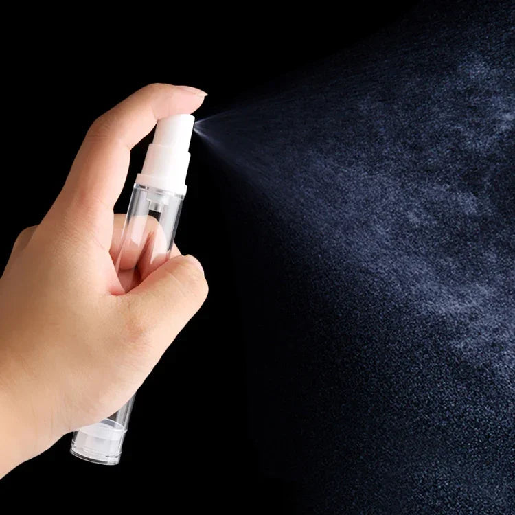 5 件便攜無氣真空泵瓶 細霧香水噴霧瓶，10ml，10ml