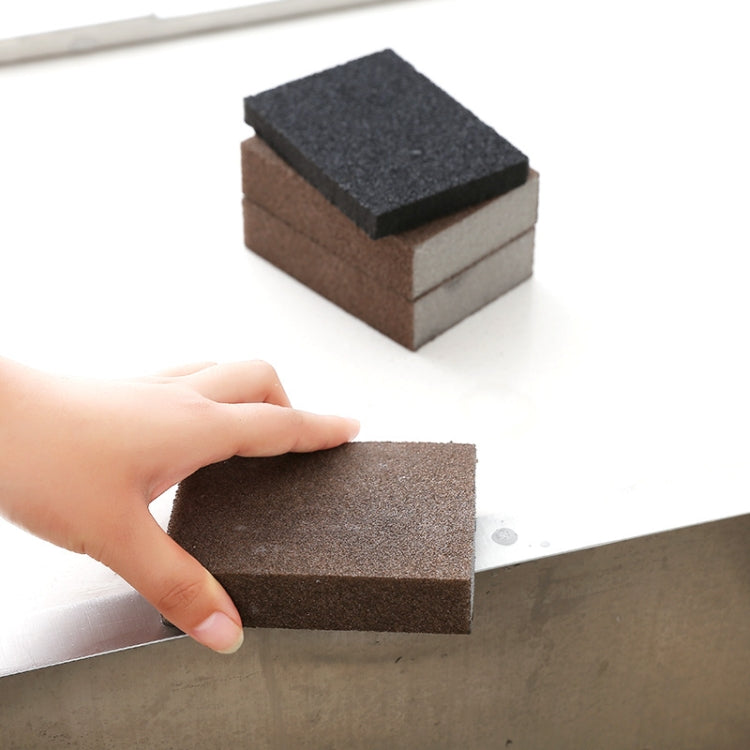 廚房砂紙清潔擦鍋除鏽焦痕海綿清潔工具，10x7x2.5cm