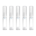 5 件透明空旅行便攜可重填塑料泵瓶容器，10ml，10ml
