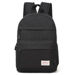 通用多功能帆布筆記型電腦肩背包，適用於13-15吋，尺寸：36x25x10cm