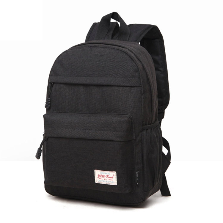 通用多功能帆布筆記型電腦肩背包，適用於13-15吋，尺寸：36x25x10cm