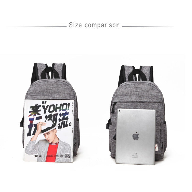 通用多功能帆布筆記型電腦肩背包，適用於13-15吋，尺寸：36x25x10cm