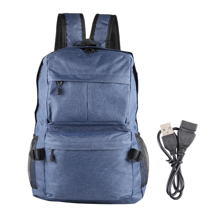 通用多功能帆布筆記型電腦肩背包，適用於13-15吋，尺寸：36x25x10cm