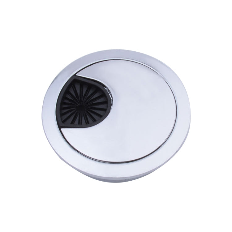 Desk Computer Desktop Zinc Alloy Round Threading Box Hole Cover, Hole Diameter: 80mm (Green Bronze), 80mm