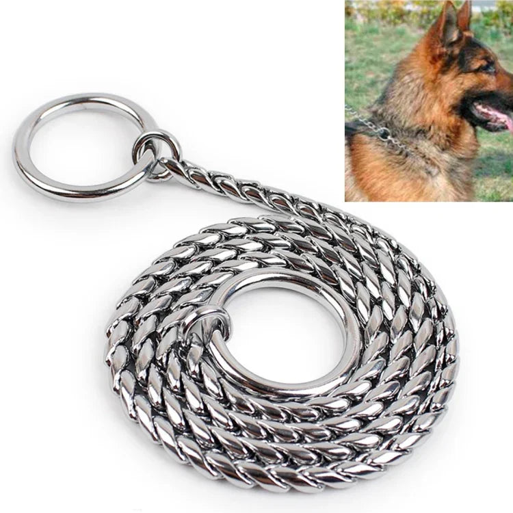 70cm Pet P Chain Pet Collars Pet Neck Strap Dog Neckband Snake Chain Dog Chain Dog Collar, 70cm
