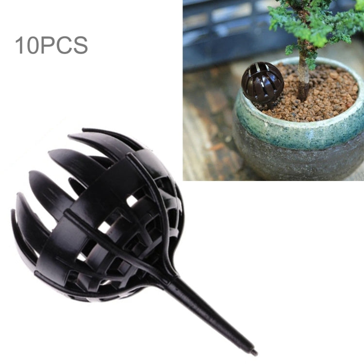 10PCS Bonsai Tools Gardening Products Gardening Tools Bonsai Fertilizer Boxes,Small Size:4*2.5*2.5cm(Coffee color), Size:S  4*2.5*2.5cm