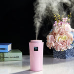 Small-3 2W 加濕器濕度計保濕儀附 LED 夜燈，水箱容量：260ml