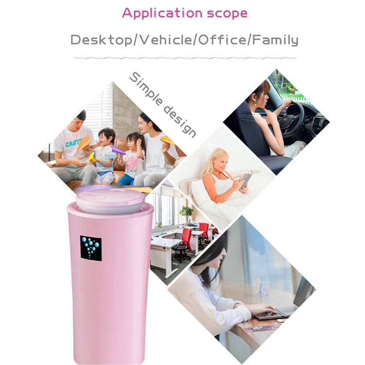 Small-3 2W 加濕器濕度計保濕儀附 LED 夜燈，水箱容量：260ml