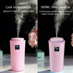 Small-3 2W 加濕器濕度計保濕儀附 LED 夜燈，水箱容量：260ml