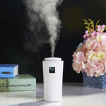 Small-3 2W 加濕器濕度計保濕儀附 LED 夜燈，水箱容量：260ml