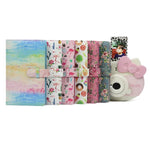 Flamingo Cactus Pattern 3 inch DIY PU Mini Creativity Insert Type 32 Pages Exquisite Photo Album for Polaroid, Flamingo Cactus