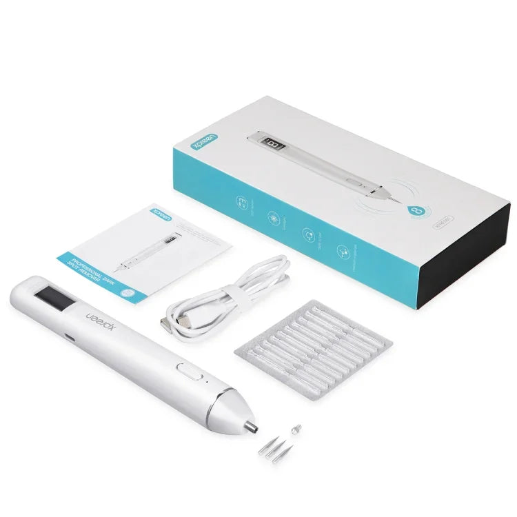 Xpreen XPRE061 專業暗斑去除器 雀斑紋身充電式疣痣去除器，帶LED螢幕和聚光燈
