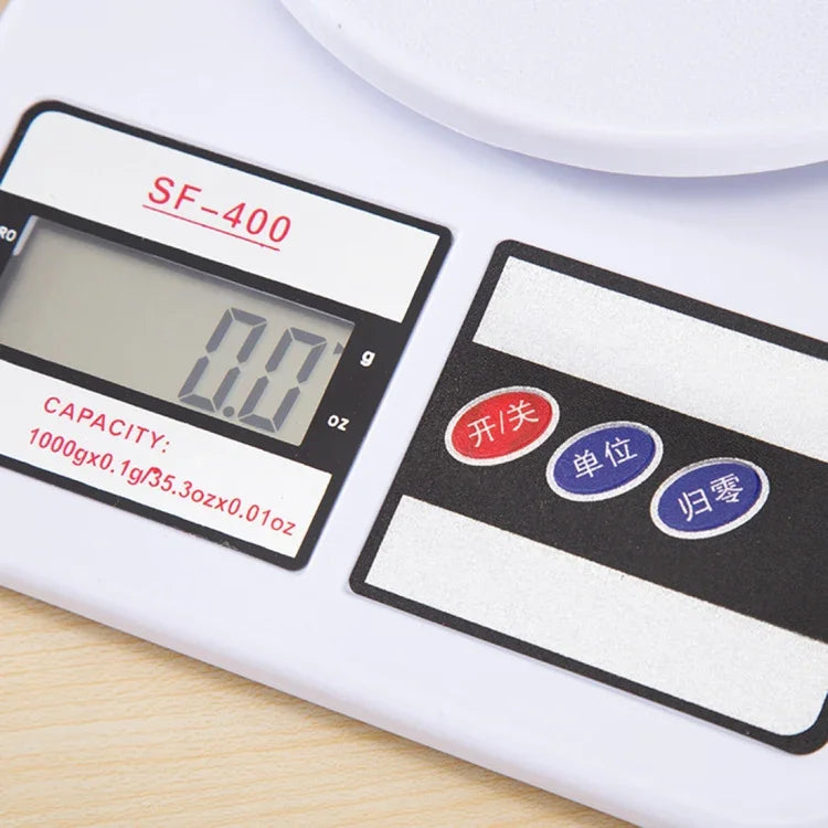 1g 高精度數位電子便攜廚房秤，最大稱重 1kg，1kg / 1g