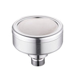 可拆卸可清洗太空鋁鍍層圓形加壓頂噴淋花灑，尺寸：82mm，圖案A