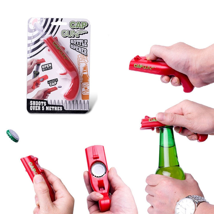 創意啤酒瓶開瓶器廚房酒吧工具，開瓶器灰色，開瓶器紅色