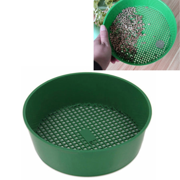 塑膠網篩 土壤篩 PE塑膠網 園藝工具用品 篩子直徑：3 x 3.5毫米，塑膠網篩