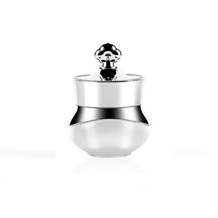 帶硬封蓋的壓克力旅行容器適用於臉部手部身體乳霜，5ml