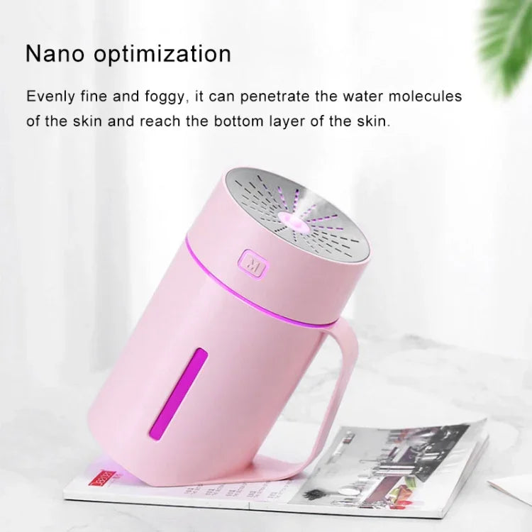 ML-S2 水杯造型智能靜音 LED 夜燈霧化加濕器空氣加濕機