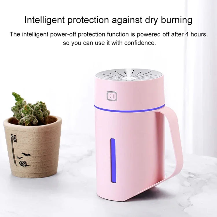 ML-S2 水杯造型智能靜音 LED 夜燈霧化加濕器空氣加濕機