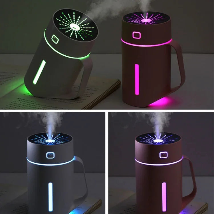 ML-S2 水杯造型智能靜音 LED 夜燈霧化加濕器空氣加濕機