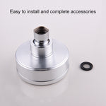 Removable and Washable 304 Stainless Steel Round Pressurized Top Spray Shower Head, Size: 80mm, Pattern G