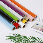珠光創意PVC磚裝飾家具牆紙貼臥室客廳牆面防水牆紙卷，尺寸：60x500cm