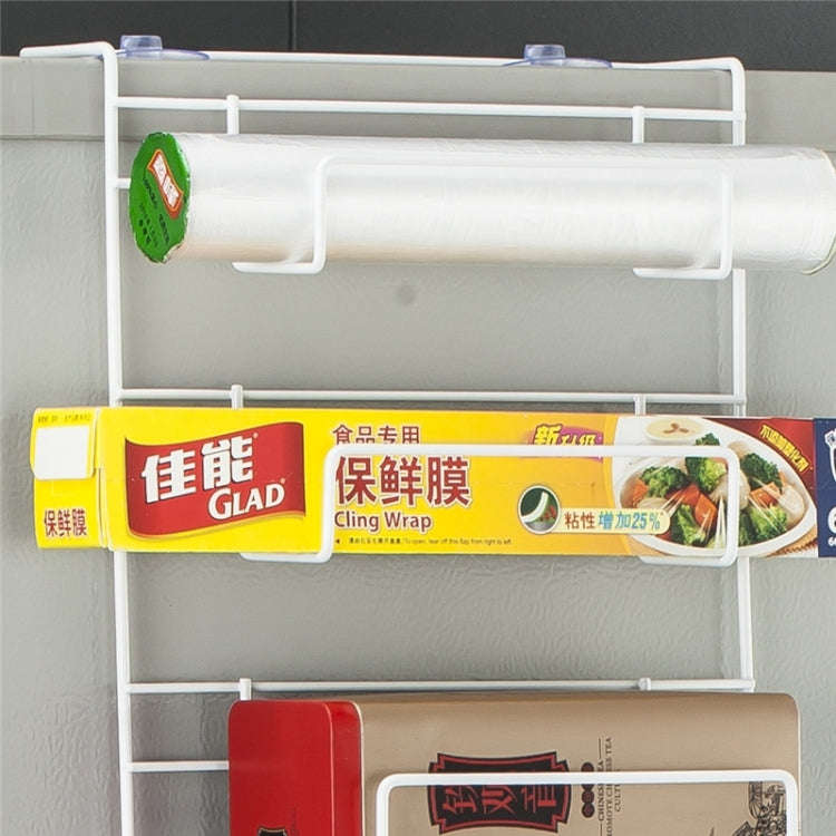 多層冰箱收納架側架側壁架多功能廚房收納架家用，尺寸：25 x 9.5 x 62厘米