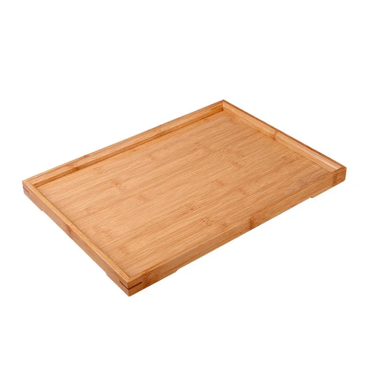 竹製直角茶盤茶桌，尺寸：37x26公分，尺寸：37x26公分