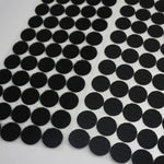 1000 件 20mm 圓形尼龍自粘式魔術貼，20mm（黑色），20mm（白色）