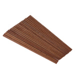 10雙天然鐵木防滑筷子