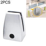 2片太空鋁合金桌面屏風夾屏風擋板