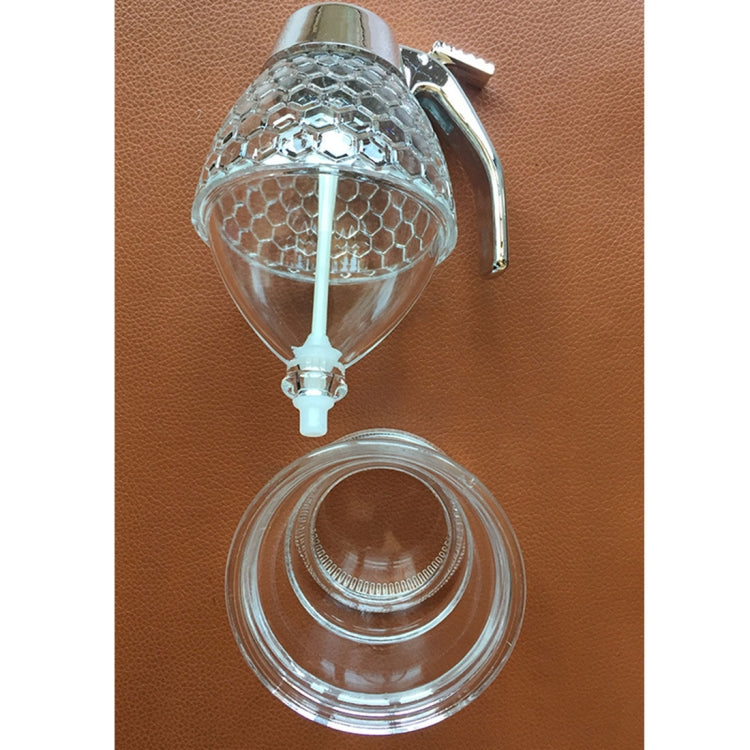 透明亞克力蜂蜜果汁分配器，尺寸：8.3*10.0*15cm，果汁分配器