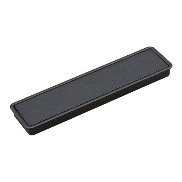 簡約衣櫃槽型刷手隱藏式凹槽抽屜隱形把手，孔距：160mm，160mm