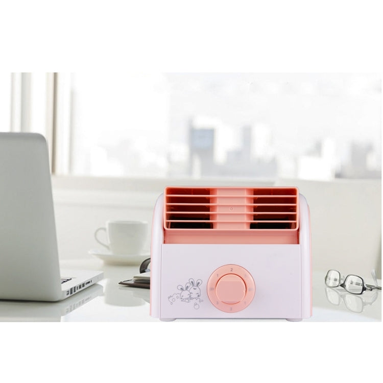 30W 渦輪無葉迷你桌面靜音風扇，適用於宿舍／臥室／客廳／辦公室，三段風速模式，AC 220V