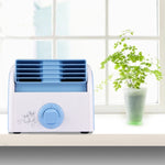 30W 渦輪無葉迷你桌面靜音風扇，適用於宿舍／臥室／客廳／辦公室，三段風速模式，AC 220V