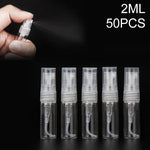 50件香水瓶噴霧瓶空瓶，容量：2ML（透明），2ML（透明）
