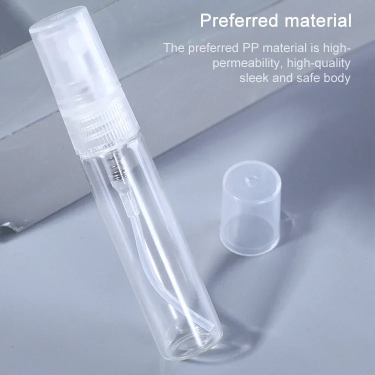 50件香水瓶噴霧瓶空瓶，容量：5ML（透明），5ML（透明）
