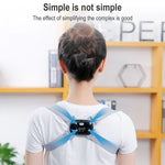 智能姿勢矯正器成人兒童智能姿勢提醒訓練器，矯正款（灰色）、矯正款（黑色）、矯正款（粉色）
