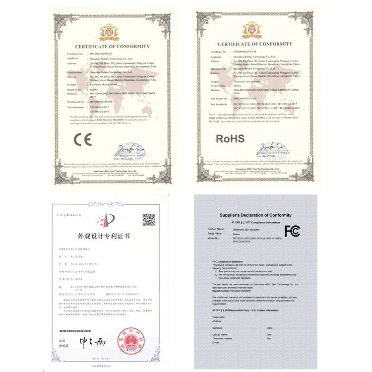 BLK-D016 超聲波美容鏟皮膚機振動家用臉部清潔及洗臉按摩儀美容儀器