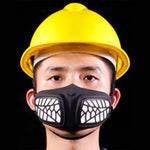 矽膠防護可重複使用PM2.5 KN95口罩可更換濾芯抗病毒防霧口罩，可重複使用PM2.5 KN95