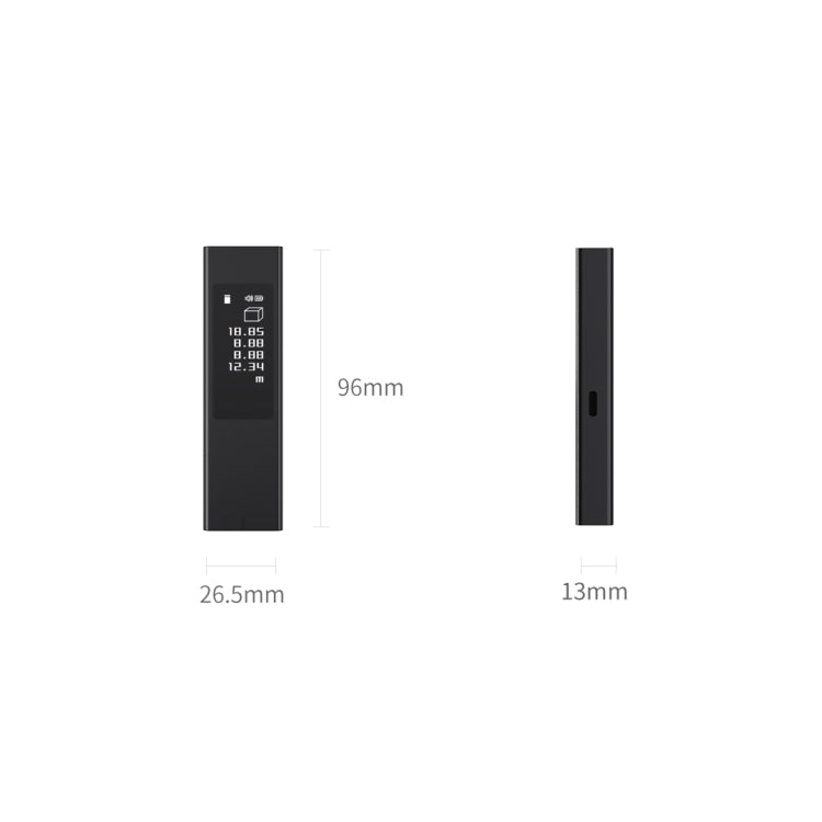 原廠小米有品 DUKA LS5 觸控螢幕高精度紅外線雷射測距儀